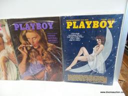 (S1) PLAYBOY MAGAZINES FROM 1973; ISSUES IN THIS LOT ARE FROM JANUARY, FEBRUARY, JUNE, SEPTEMBER,