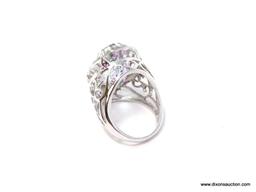 .925 STERLING SILVER AAA TOP QUALITY SPECTACULAR 20.15 CTS NOT ENHANCED; NOT HEATED CONCAVE CUT;