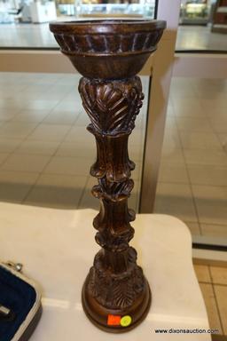 (WIN) CONTEMPORARY COMPOSITE COLUMN CANDLE STAND.