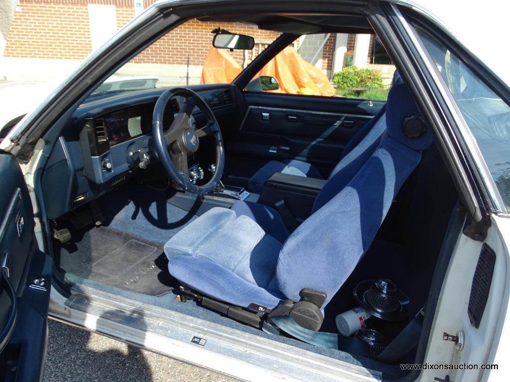 1987 CHEVROLET EL CAMINO SS