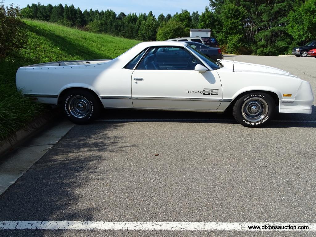 1987 CHEVROLET EL CAMINO SS