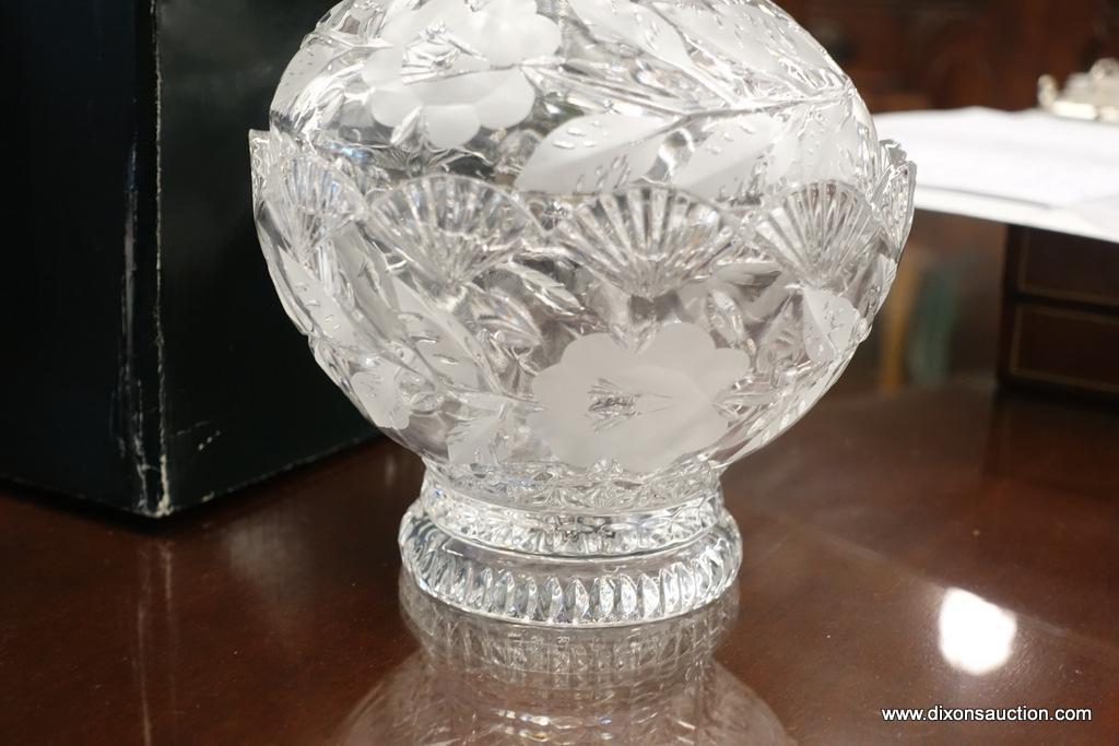 CRYSTAL DOMED CANDY DISH