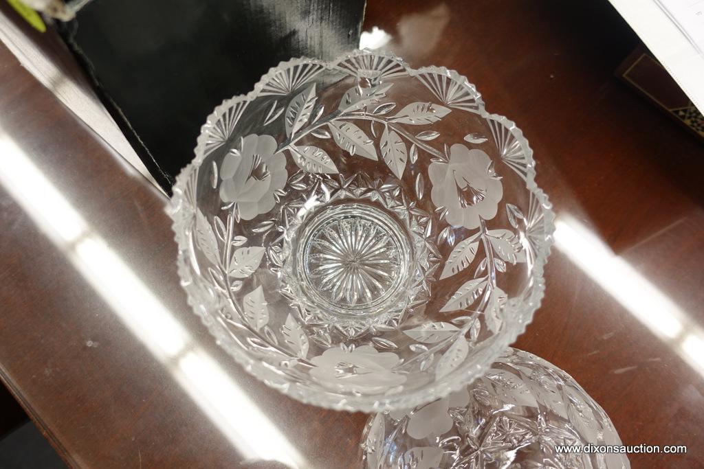CRYSTAL DOMED CANDY DISH