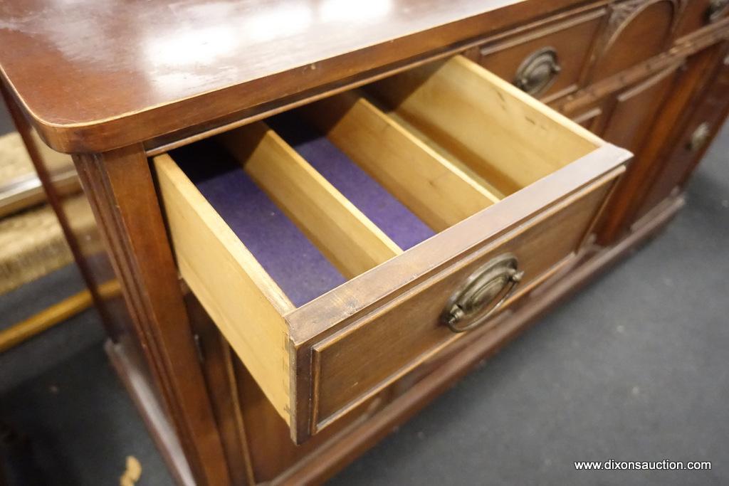 VINTAGE MAHOGANY SIDEBOARD