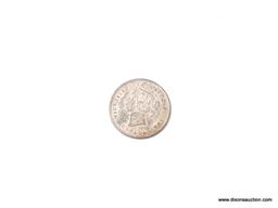 1896 CANADIAN 5 CENTS SILVER AU/UNC