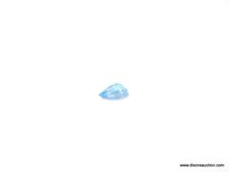 1.09 CT PEAR SHAPED BLUE TOPAZ 8X5X3