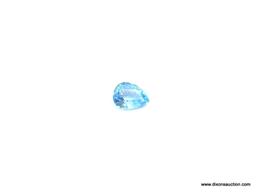 1.3 CT PEAR SHAPE BLUE TOPAZ 8X6X3