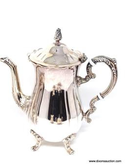 (DR) LEONARD SILVER PLATE COFFEE AND TEA SET