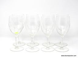 (DR) VINTAGE CUMBERLAND WINE GLASSES