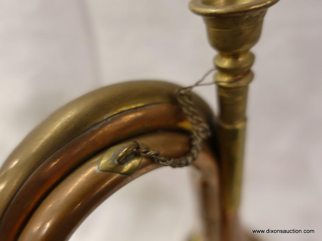 (DIS)DECORATIVE BRASS BUGLE