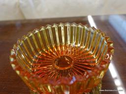 JEANNETTE GLASS AMBERINA LIPSTICK HOLDER