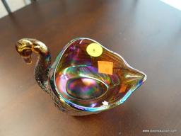 VTG IMPERIAL GLASS SWAN SALT