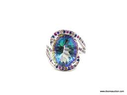 .925 LADIES RING, SIZE 5 1/2