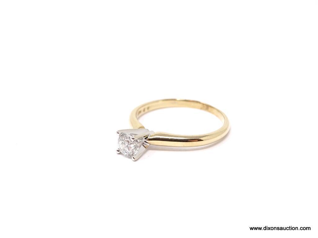 Gorgeous and Stunning Jared 1/2ct engagement ring. Don't worry, this beauty has good vibes and luck.