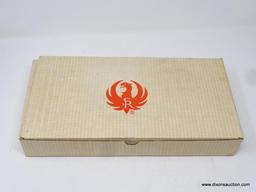 ORIGINAL RUGER CARDBOARD BOX AND SLEEVE; PACKAGING FOR RUGER BLACKHAWK .44 MAGNUM CALIBER MADE BY