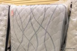 QUEEN MATTRESS AND BOXSPRING; NEW SERTA PERFECT SLEEPER QUEEN SIZE BRINDALE SERIES II FIRM MATTRESS