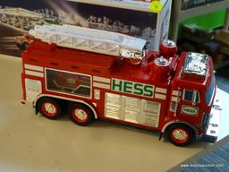 HESS EMERGENCY TRUCK WITH RESCUE VEHICLE; IN THE ORIGINAL BOX AND IS IN EXCELLENT CONDITION!