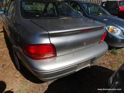 1999 GREY DODGE STRATUS; VIN 1B3EJ46X6XN505943. THIS VEHICLE WAS ABANDONED AT A GAS STATION WITH A