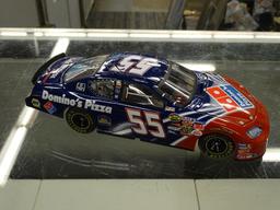 (R1) NASCAR 1:24 SCALE DIECAST COLLECTIBLE MODEL STOCK CAR; #55 DOMINO'S PIZZA DODGE DRIVEN BY