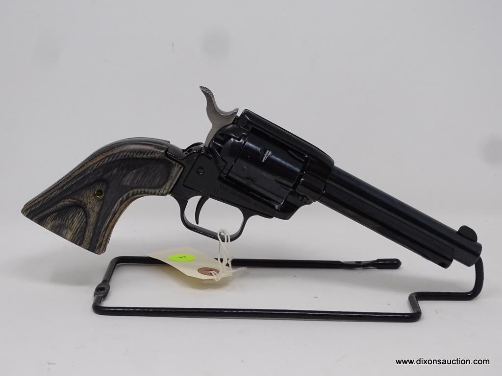 HERITAGE ARMS ROUGH RIDER .22 CALIBER OR 22WMR REVOLVER. MANUFACTURED 2016. S/N W57249.