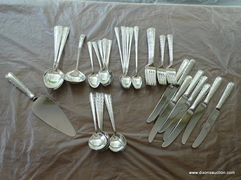 (DR) STERLING FLATWARE BAG LOT; TOWLE STERLING CANDLELIGHT PIECES, TOTAL OF 52 PIECES INCLUDING