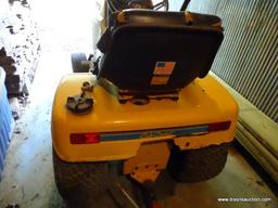 (OUT) CUB CADET LAWN TRACTOR; RIDING MOWER WITH 42 IN CUT. IS IN GOOD USED CONDITION AND READY FOR A