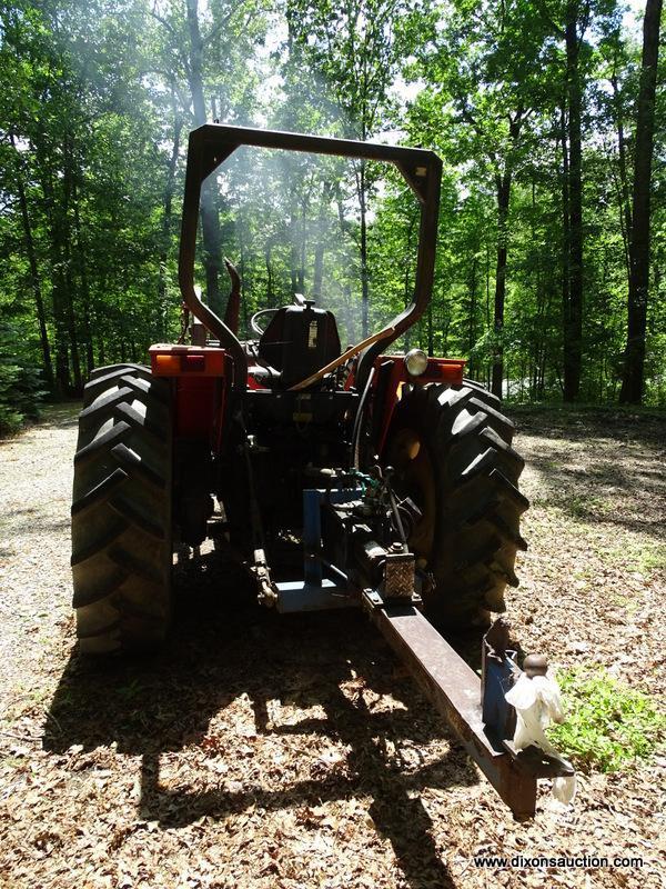 TRACTOR; ZETOR MODEL Z 7745 SERIAL NO. 031633 TRACTOR WITH ZETOR MODEL 590 FRONT END LOADER WITH