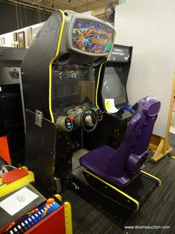 NINTENDO MIDWAY "CRUIS'N EXOTICA" ARCADE DRIVING GAME; MODEL IS CRUIS'N EXOTICA 27- USA DBV RDY,