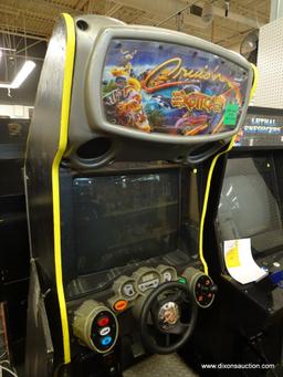 NINTENDO MIDWAY "CRUIS'N EXOTICA" ARCADE DRIVING GAME; MODEL IS CRUIS'N EXOTICA 27- USA DBV RDY,