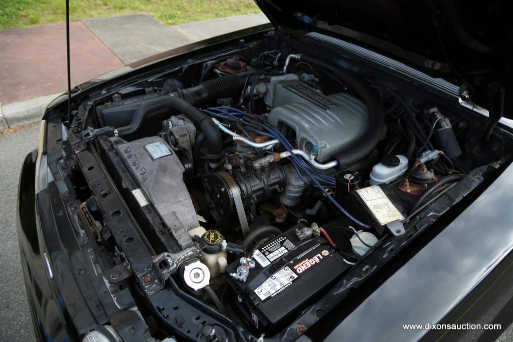 1987 GT 5.0 MUSTANG CONVERTIBLE. THIS CAR IS AN ONE FAMILY OWNED CAR SINCE 1987! VIN