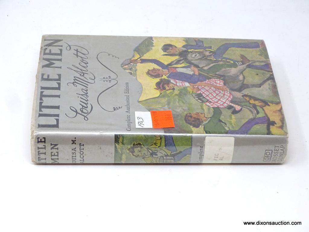 (SC) ANTIQUE BOOK; LITTLE MEN BY LOUISA MAY ALCOTT (1913). IS IN EXCELLENT CONDITION WITH ORIGINAL