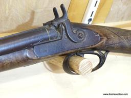 LONDON 1800'S DOUBLE BARREL CAPLOCK GUN