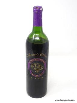 1998 "OFFICIAL" BREEDERS' CUP CHURCHILL DOWNS MERLOT; THIS WINE 1997 CALIFORNIA MERLOT WAS