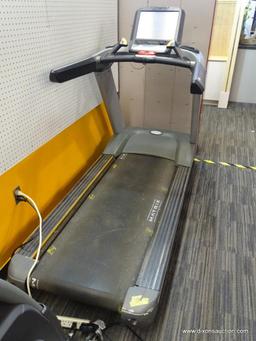 MATRIX T7XE TREADMILL; DECK TYPE: ULTIMATE HARD-WAX REVERSIBLE 1" DECK, BELT TYPE: HABASIT, 2 - PLY