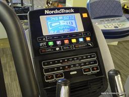 NORDICTRACK ELLIPTICAL; 6" BACKLIT DISPLAY, IFIT COMPATIBLE, IPOD, COMPATIBLE SOUND SYSTEM,