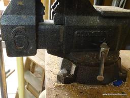 MACHINIST VISE; COLUMBIAN MACHINIST'S VISE WITH SWIVEL BASE. IS IN GOOD USED CONDITION. SIMILAR