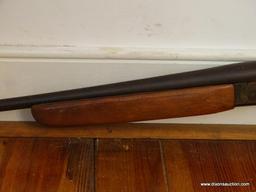 (MBR) SEARS AND ROEBUCK 410 SHOTGUN; SINGLE BARREL SHOTGUN WITH WOODEN STOCK. MODEL 101.10041.