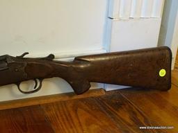 (MBR) ANTIQUE .22 LONG RIFLE; ANTIQUE RIFLE WITH WOODEN STOCK. MADE BY STEVENS ARMS CO. MODEL