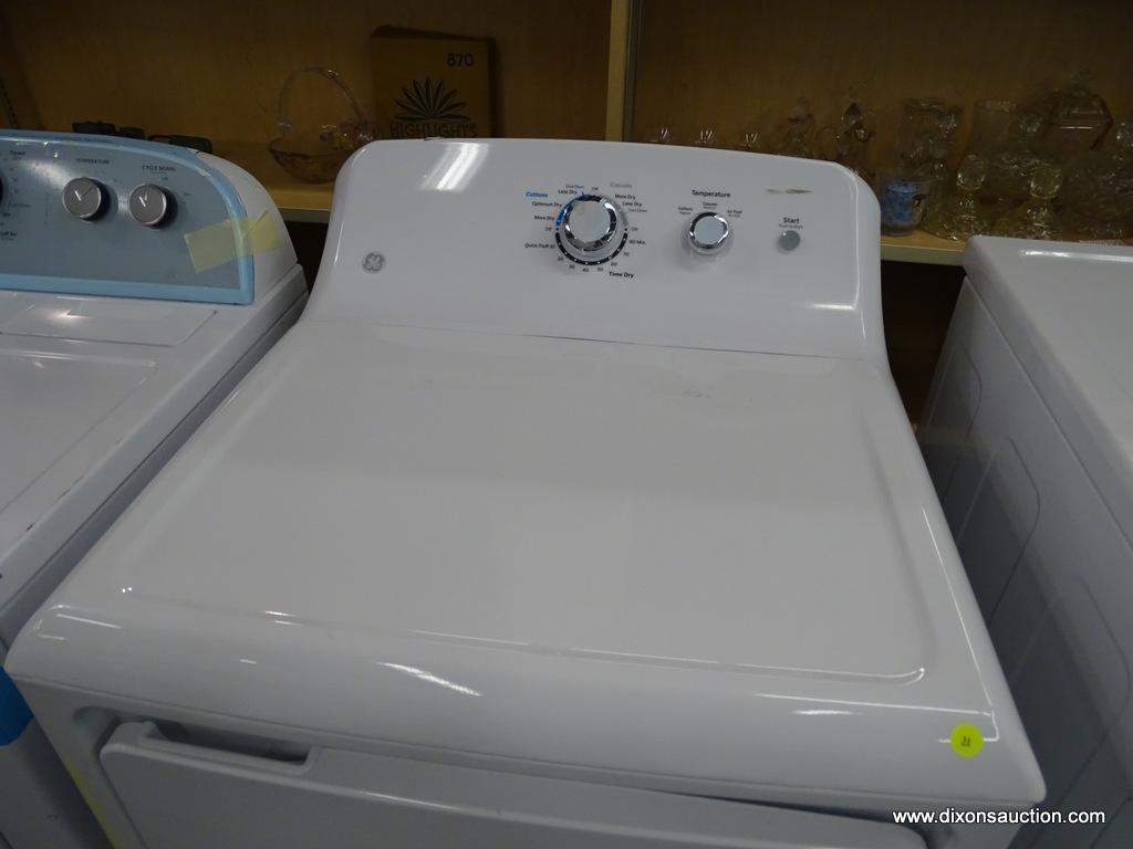 GE 7.2-cu ft Gas Dryer (White)