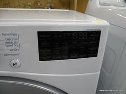 LG Smartthinq 7.4-cu ft Stackable Gas Dryer (White) Energy Star