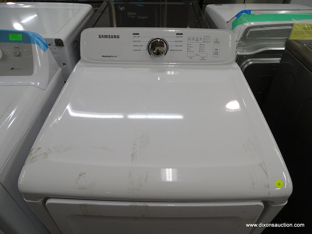 Samsung 7.2-cu ft Gas Dryer (White)