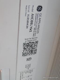 GE SMART ROOM SMALL AIR CONDITIONER. MODEL AHC08LYW1. ITEM TURNS ON BUT DOES NOT BLOW AIR.