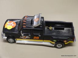 ROBERT YATES RACING COIN BANK; TEXACO HAVOLINE ROBERT YATES FORD RACING TRUCK COIN BANK WITH 7UP AND