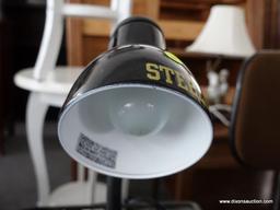 (R4) DESK LAMP; STEELERS DESK LAMP; MEASURES 15 IN TALL.