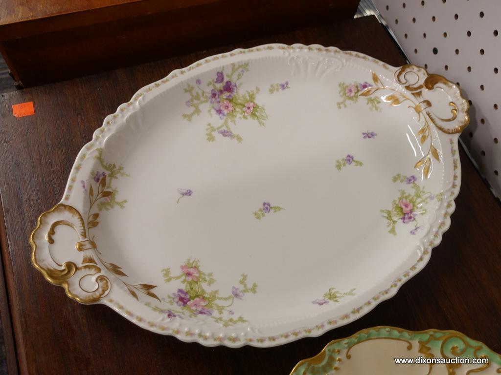 (R1) LOT OF LIMOGES CHINA; 2 PIECE LOT OF LIMOGES CHINA TO INCLUDE A LIMOGES FRANCE B & H SERVING