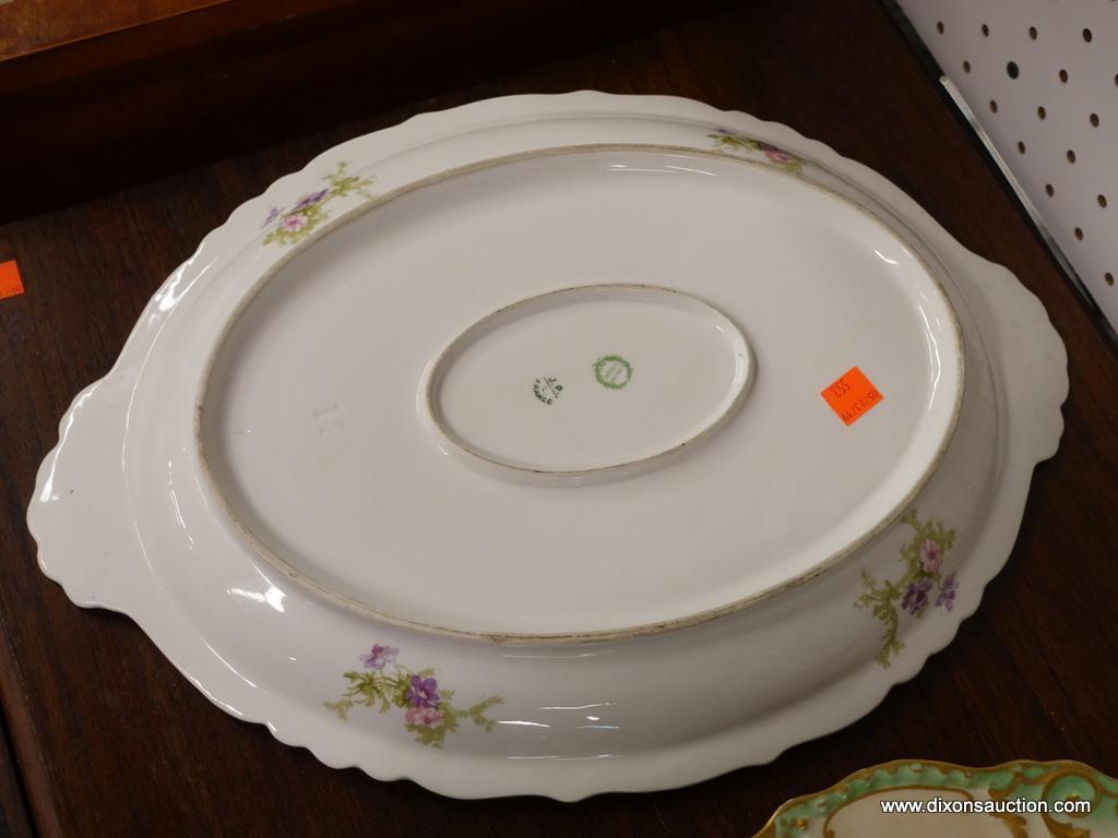 (R1) LOT OF LIMOGES CHINA; 2 PIECE LOT OF LIMOGES CHINA TO INCLUDE A LIMOGES FRANCE B & H SERVING