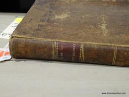 LEATHER-BOUND COPY OF "AN ESSAY ON THE USE OF CELESTIAL AND TERRESTRIAL GLOBES" BY GEORGE ADAMS;