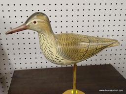 (R1) CONTEMPORARY DECORATIVE DECOYS; HAS GLASS EYES. MADE FOR DECORATIVE PURPOSES ONLY.