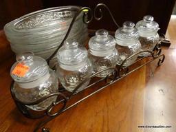 (R1) FANTASIA PRINCESS HOUSE KITCHENWARE; TWO PIECE LOT TO INCLUDE AN EIGHT PIECE SET OF FINE