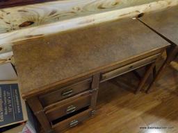 (BOFF) WINDJAMMER BY MALIN FRENCH AMERICAN 2 PC. DESK; INCLUDES KNEE HOLE & CORNER PIECE. FOUR